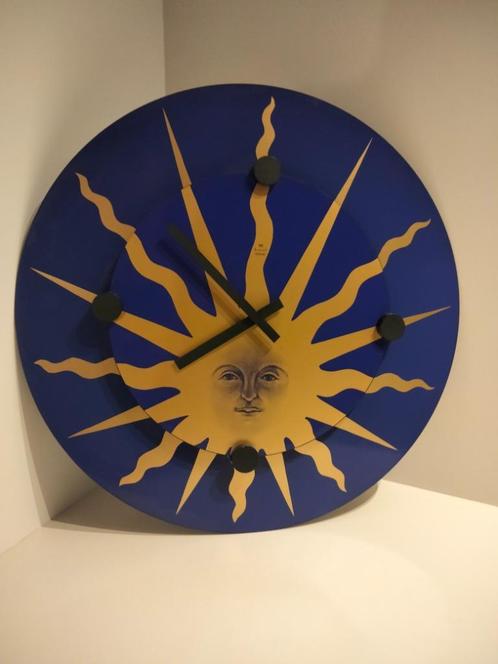 Vintage Postmodern pop art design klok Koziol, Huis en Inrichting, Woonaccessoires | Klokken, Gebruikt, Wandklok, Ophalen