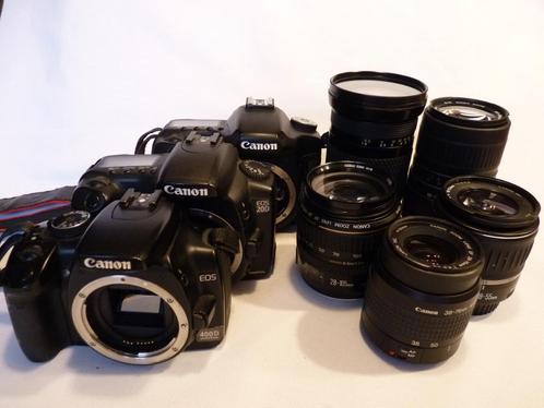Canon EOS 20D 400D 50D, 18-55, 38-76, 28-105, 28-210,100-300, Audio, Tv en Foto, Videocamera's Digitaal, Zo goed als nieuw, Camera