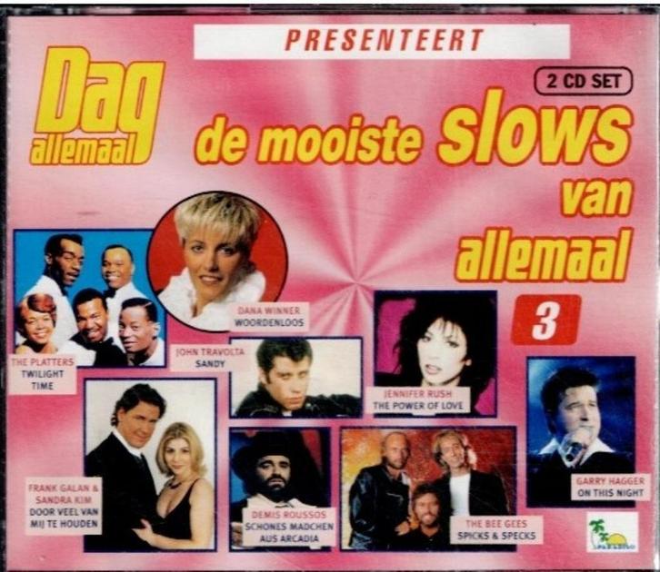 2 x CD   -   De Mooiste Slows Van Allemaal - 3, Cd's en Dvd's, Cd's | Overige Cd's, Ophalen