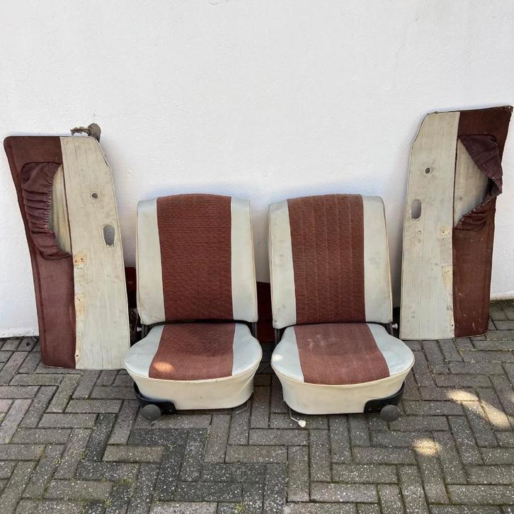 Kit siège avant VW Karmann Ghia T34 Type 34 1963, Autos : Divers, Accessoires de voiture, Utilisé, Enlèvement ou Envoi