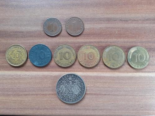 zeer oude munten uit DUITSLAND, Postzegels en Munten, Munten | Europa | Niet-Euromunten, Losse munt, Duitsland, Zilver, Ophalen of Verzenden