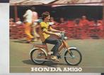 Cyclomoteur Honda Amigo brochure publicitaire collection, Boeken, Motoren, Verzenden, Gelezen