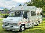 Peugeot  2.5 Turbo diesel Camper Gekeurd v verkoop, Caravans en Kamperen, Mobilhomes, Bedrijf, Diesel, Fiat