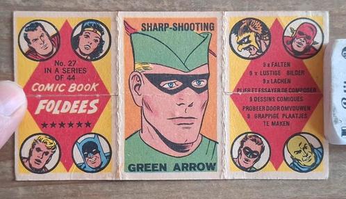 Stripboekmappen afbeelding 27 Green Arrow genre panini, Hobby en Vrije tijd, Stickers en Plaatjes, Gebruikt, Plaatje, Ophalen of Verzenden