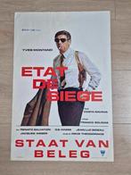Filmaffiche Etat de siège 1970, Verzamelen, Posters, Ophalen of Verzenden