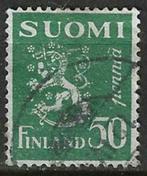 Finland 1930/1932 - Yvert 146A - Wapenschild met Leeuw (ST), Postzegels en Munten, Postzegels | Europa | Scandinavië, Verzenden