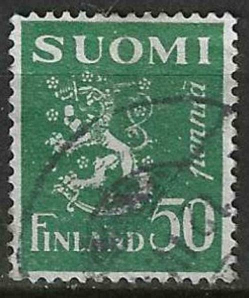 Finland 1930/1932 - Yvert 146A - Wapenschild met Leeuw (ST), Postzegels en Munten, Postzegels | Europa | Scandinavië, Gestempeld