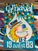 Aalst Carnaval affiche 1983, Collections, Collections Autre, Comme neuf, Enlèvement ou Envoi