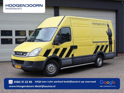 Iveco Daily 35S17 3.0 125 kw EURO 5 - Maxi - Luchtvering, Autos, Camionnettes & Utilitaires, Entreprise, ABS, Caméra, Porte coulissante