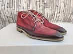 Melik rode laarsjes voor mannen - Maat 43, Overige kleuren, Verzenden, Veterschoenen, Melik