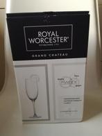 4 Royal Worcester champagneglazen grand chateau, Ophalen, Nieuw