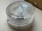 Glazen plafondlamp, Ophalen of Verzenden, Zo goed als nieuw