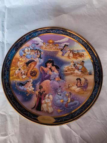 Vintage Disney Aladdin Limited Edition genummerd bordje beschikbaar voor biedingen