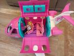 barbie vliegtuig, Kinderen en Baby's, Speelgoed | Poppen, Ophalen, Gebruikt, Barbie