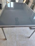 Tafel, Huis en Inrichting, Ophalen of Verzenden, Zo goed als nieuw, Glas