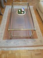 gouden Salontafel, Ophalen, 100 tot 150 cm, 50 tot 100 cm, Zo goed als nieuw