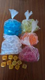 Herbruikbare ijsblokjes gekleurd plastic voor koelbox, Zo goed als nieuw