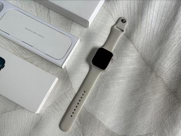 Apple Watch série 9 (GPS + cellulaire) - 45 mm, Enlèvement ou Envoi, GPS, Comme neuf