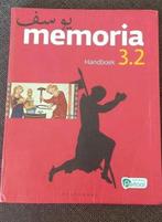 Memoria 3.2 Handboek (incl. Pelckmans Portaal), Ophalen of Verzenden, Zo goed als nieuw, ASO, Nederlands