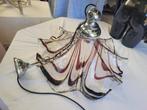 vintage Murano hanglamp Mazzega Italia, Ophalen, Vintage design, Zo goed als nieuw, Glas