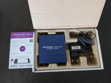 NETGEAR GS105 - Netwerk Switch -- 1 Gbps - 5 poorten beschikbaar voor biedingen