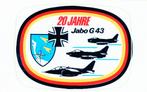 zelfklever Luftwaffe - JaBo G 43, Verzamelen, Verzenden, Luchtmacht, Overige typen