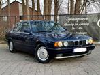 Bmw e34 520iA automaat Open Dak Old Timer* GEKEURD!, Auto's, Blauw, Particulier, Blauw, 6 cilinders