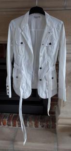 3Suisses - Veste boutonnée - blanche - taille 38, Vêtements | Femmes, Vestes & Costumes, Comme neuf, Taille 38/40 (M), Envoi, Blanc