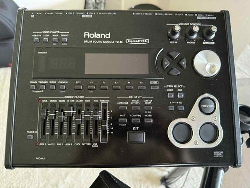 Roland TD 30 V-Drums-module, Muziek en Instrumenten, Drumcomputers, Zo goed als nieuw, Roland, Ophalen of Verzenden