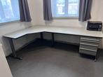 Ahrend L-vormig bureau 280x160, Huis en Inrichting, Ophalen, In hoogte verstelbaar, Gebruikt, Bureau