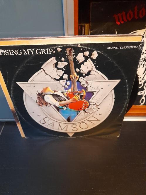 12" - samson - losing my grip, Cd's en Dvd's, Vinyl | Hardrock en Metal, Gebruikt, Ophalen of Verzenden