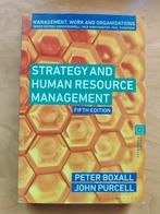 Strategy and human resource management, Boeken, Studieboeken en Cursussen, Ophalen of Verzenden, Zo goed als nieuw, Hoger Onderwijs