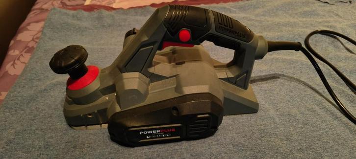 Powerplus electrische schaafmachine, Doe-het-zelf en Bouw, Schaafmachines, Gebruikt, Elektrisch, Ophalen