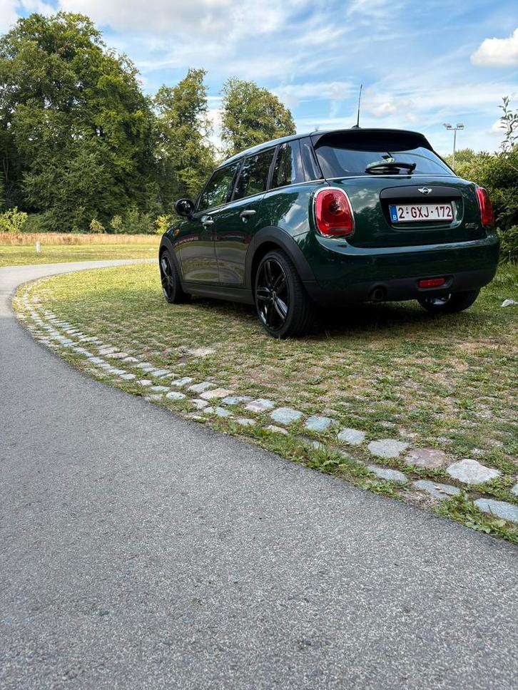 Mini Cooper 2016 - British Racing Green - Uitstekende staat, Auto's, Mini, Particulier, One, ABS, Achteruitrijcamera, Adaptieve lichten