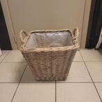 Grote rieten mand, Osier, Enlèvement, Panier, Carré