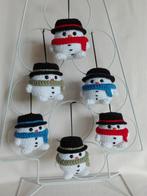 Kerstdecoratie - gehaakte sneeuwpopjes, Diversen, Verzenden