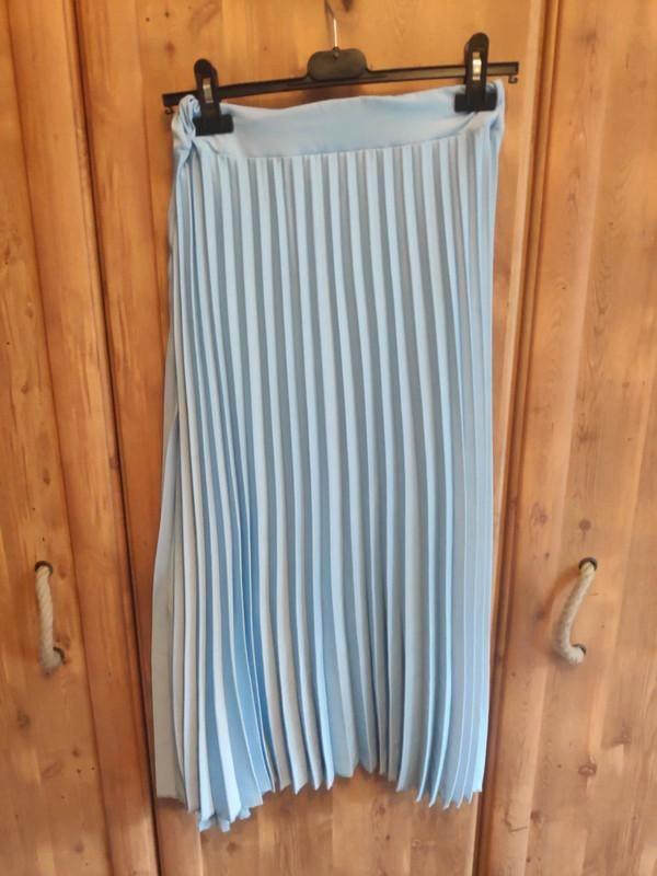 Lichtblauwe plooirok One Size, Kleding | Dames, Rokken, Ophalen