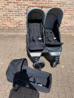 Duo buggy met slaapmand mooie staat!, Kinderen en Baby's, Ophalen of Verzenden