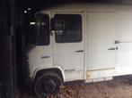Mercedes 608D verhoogde oldtimer bus., Auto's, Oldtimers, Achterwielaandrijving, Wit, Mercedes-Benz, Particulier