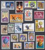 Lots de timbres thématiques au choix Postzegels te kiezen v1, Autres thèmes, Enlèvement, Affranchi