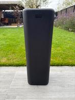 Strakke zwarte bloempot Otium Murus, Ophalen, Gebruikt, Tuin