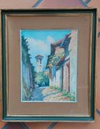 Tableau peintre Gillard 36x43 cm, Antiquités & Art, Enlèvement