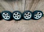 Jantes Mercedes 16” C, CLK, CLC, E avec 2 pneus été, Auto-onderdelen, Banden en Velgen, Gebruikt, 16 inch, 205 mm, Band(en)