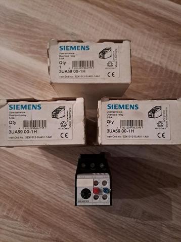 4 overload relay Siemens 3UA59 00-1H beschikbaar voor biedingen