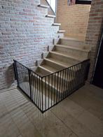 babydan rekje rond trap zwart, Kinderen en Baby's, Traphekjes, Ophalen of Verzenden, Zo goed als nieuw, Metaal of IJzer, Klemhekje