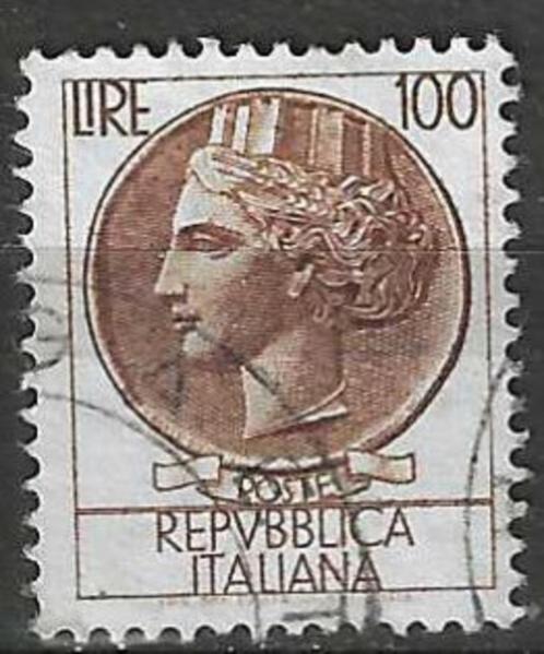 Italie 1968/1972 - Yvert 1007 - Munt van Syracus (ST), Postzegels en Munten, Postzegels | Europa | Italië, Gestempeld, Verzenden