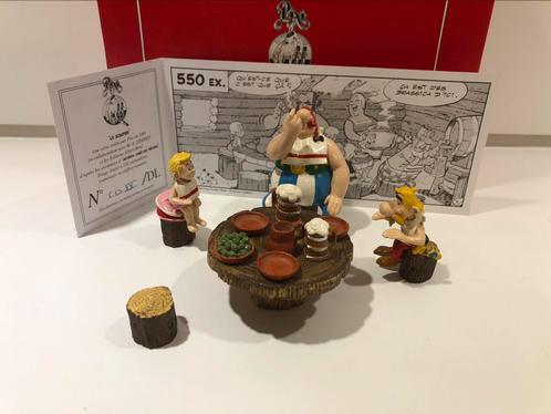Asterix et obelix: Le souper / La main blanche, Collections, Statues & Figurines