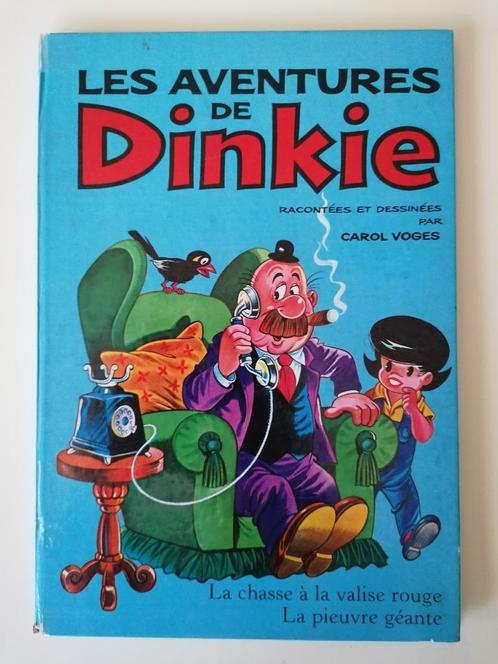 Dinkie - La chasse à la valise rouge, la pieuvre géante - EO, Boeken, Stripverhalen, Gelezen, Eén stripboek, Ophalen of Verzenden