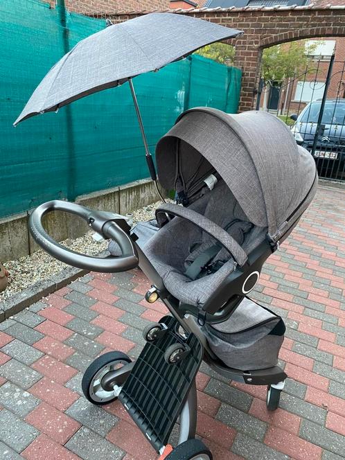 Stokke X Plory 3in1 kinderwagen, Kinderen en Baby's, Kinderwagens en Combinaties, Zo goed als nieuw, Kinderwagen, Ophalen