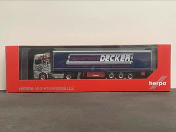 Herpa MAN THX GX - DECKER Düren 1/87 beschikbaar voor biedingen